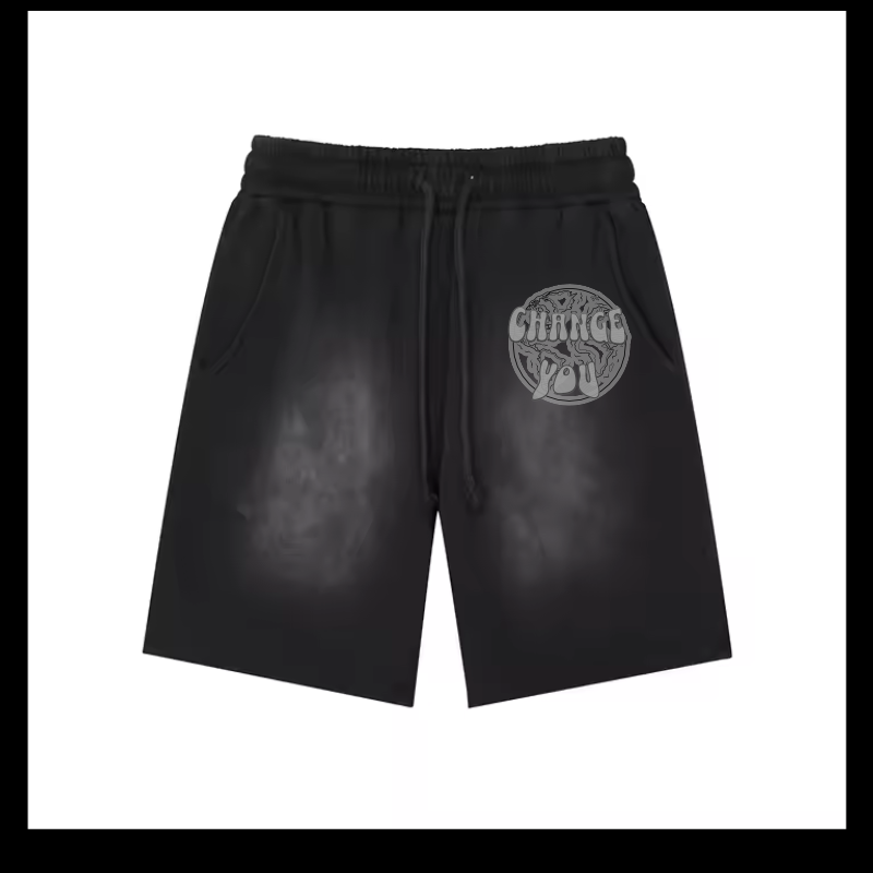 Change You Acid Wash Shorts