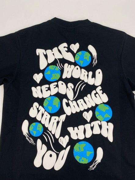 Black Change You Tee