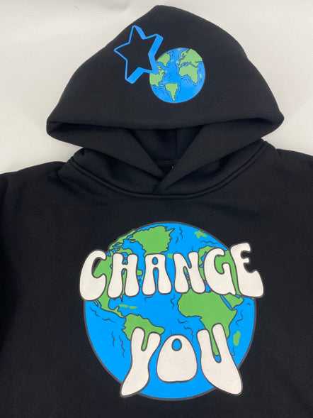 Change You Black Hoodie