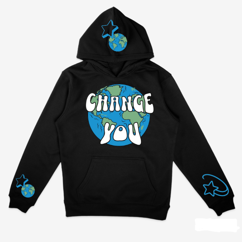 Change You Black Hoodie